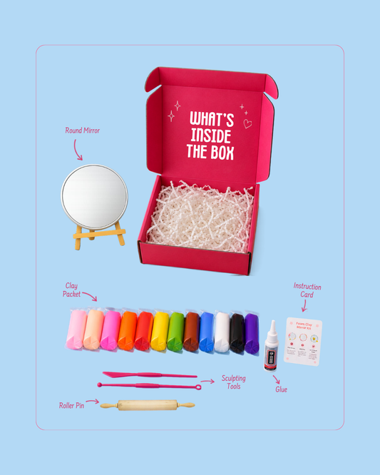 Foam Clay Mirror Kit