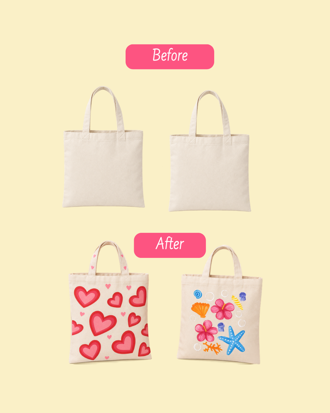 Tote Bag Painting Kit
