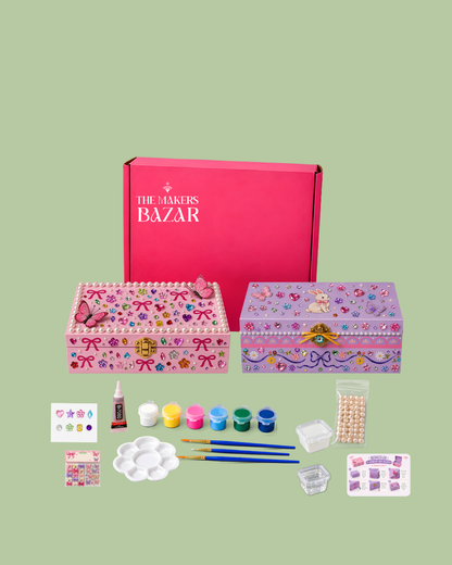 Jewelry Box Paint & Decor Kit