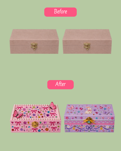 Jewelry Box Paint & Decor Kit