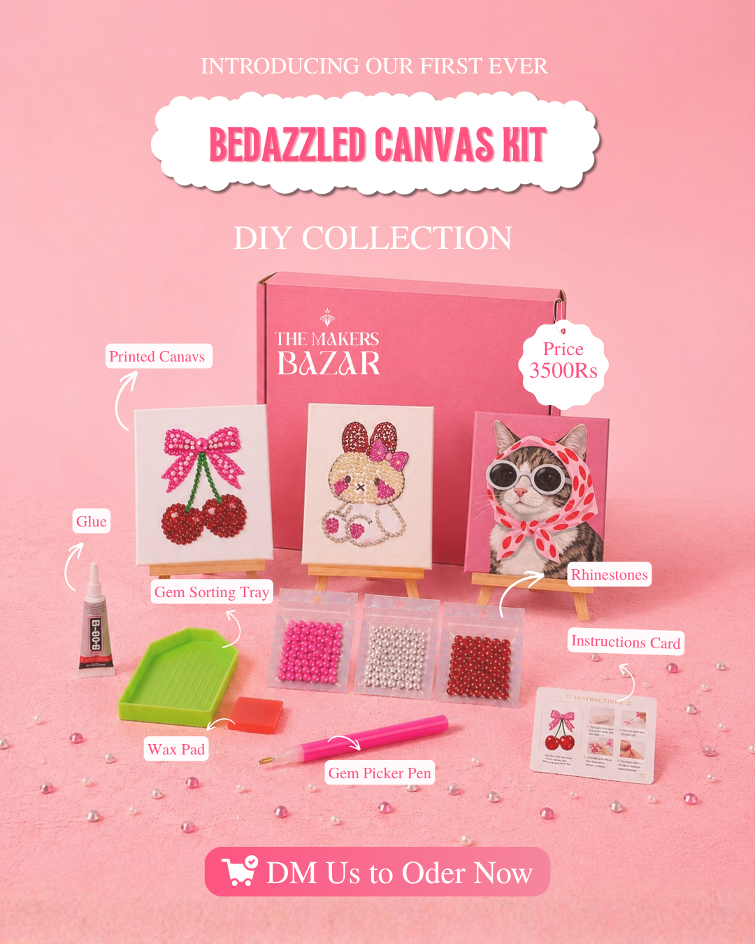 Bedazzled Canvas Kit